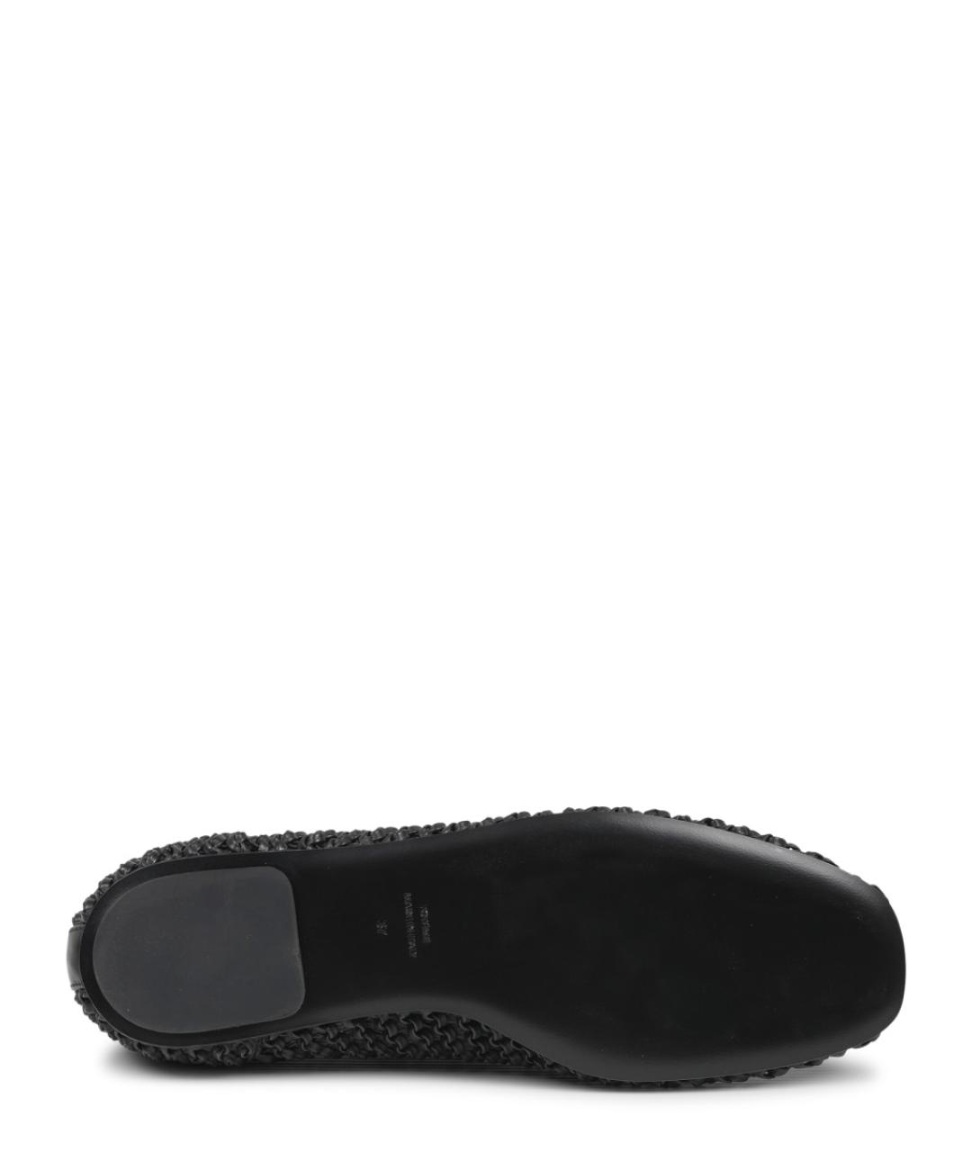 TOTEME Черные кожаные балетки, фото 6