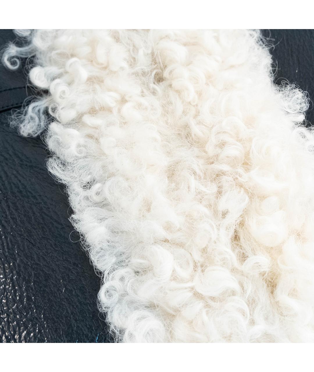 LOUIS VUITTON Черная кожаная дубленка, фото 4