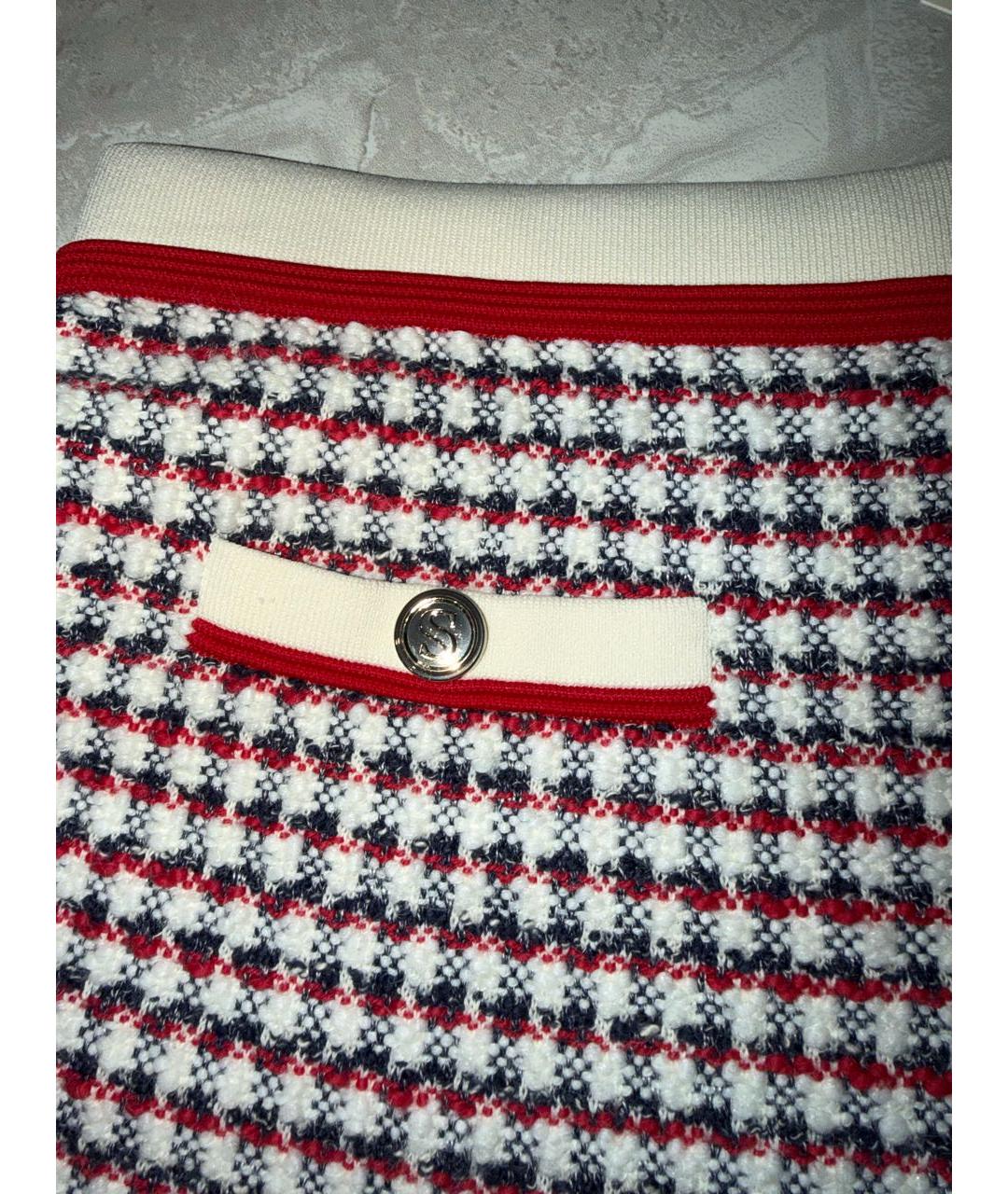 SANDRO Мульти хлопковая юбка мини, фото 2