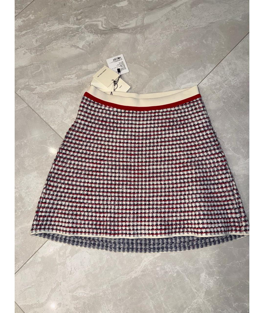 SANDRO Мульти хлопковая юбка мини, фото 5