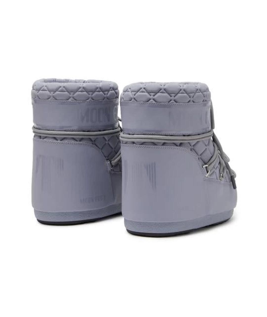 MOON BOOT Серые ботинки, фото 3