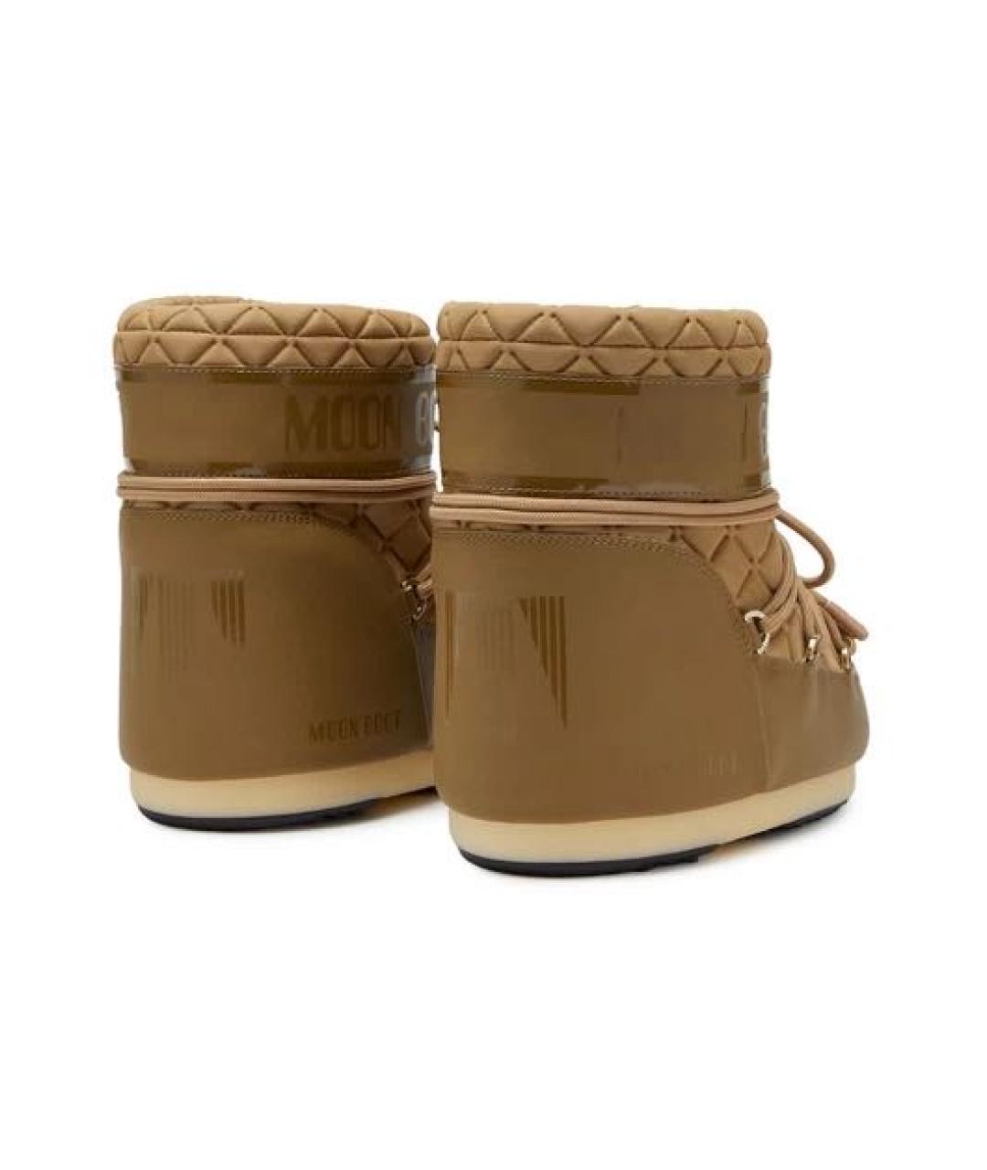 MOON BOOT Бежевые ботинки, фото 3