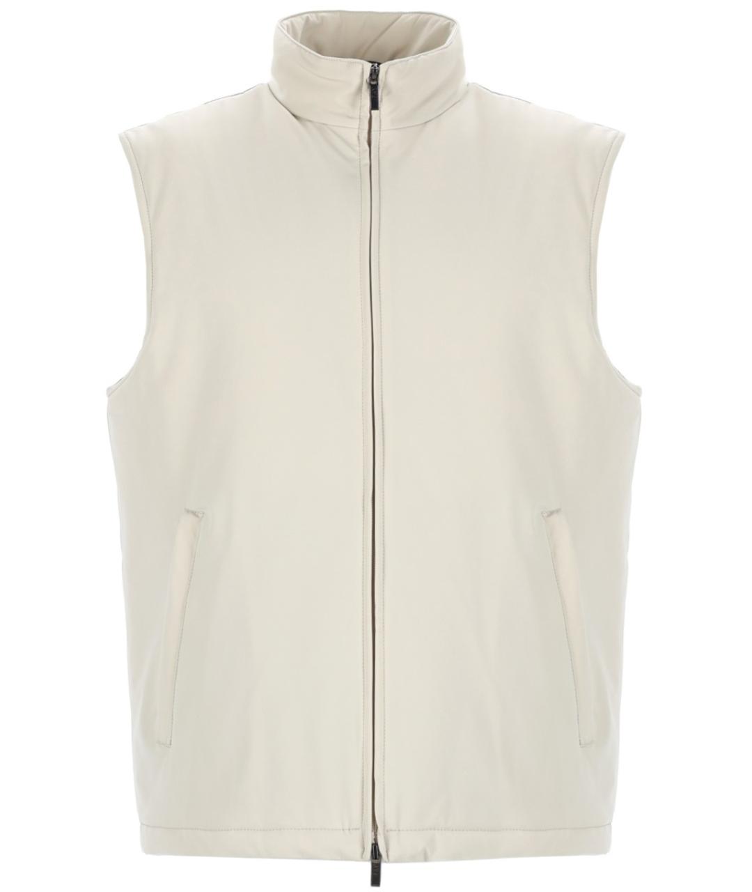 FAY Белый полиамидовый жилет, фото 1