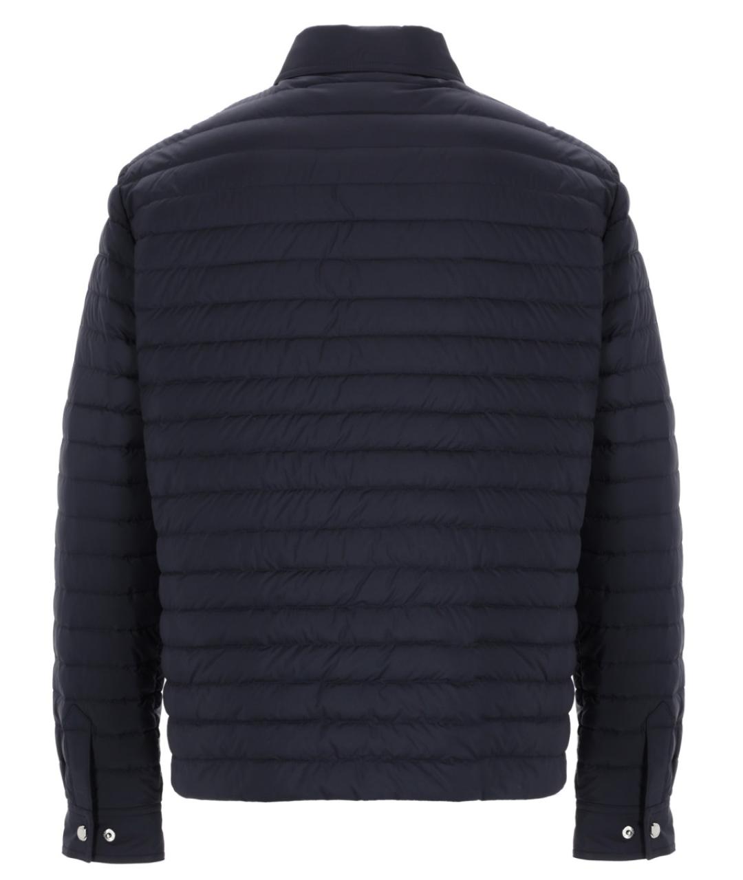 MOORER Синяя полиамидовая куртка, фото 2