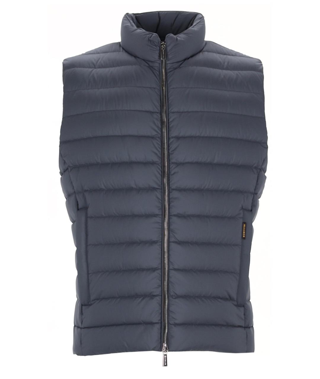 MOORER Синий полиамидовый жилет, фото 1