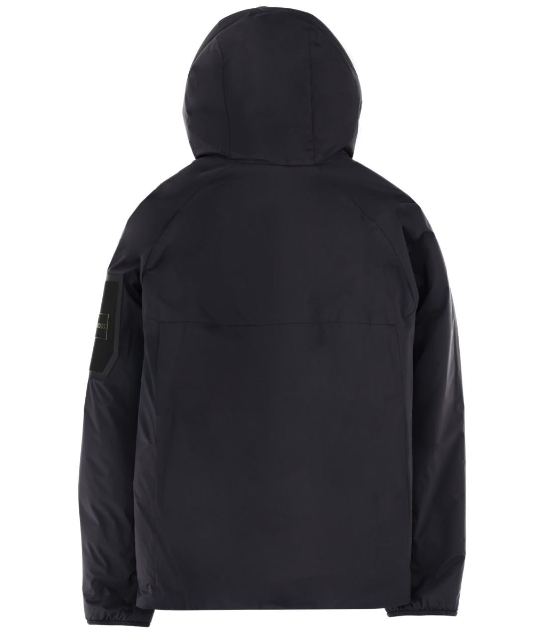 HUGO BOSS Синяя полиамидовая куртка, фото 2