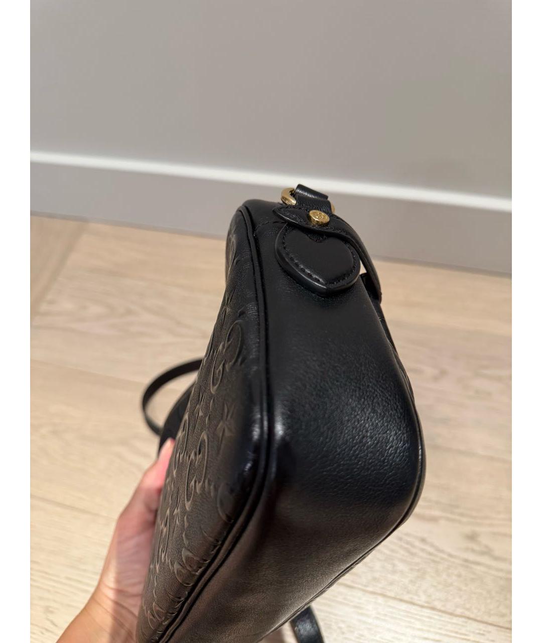 GUCCI Черная кожаная сумка через плечо, фото 5