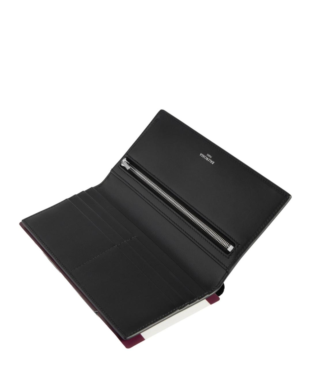 BALENCIAGA Серый полиуретановый кошелек, фото 3