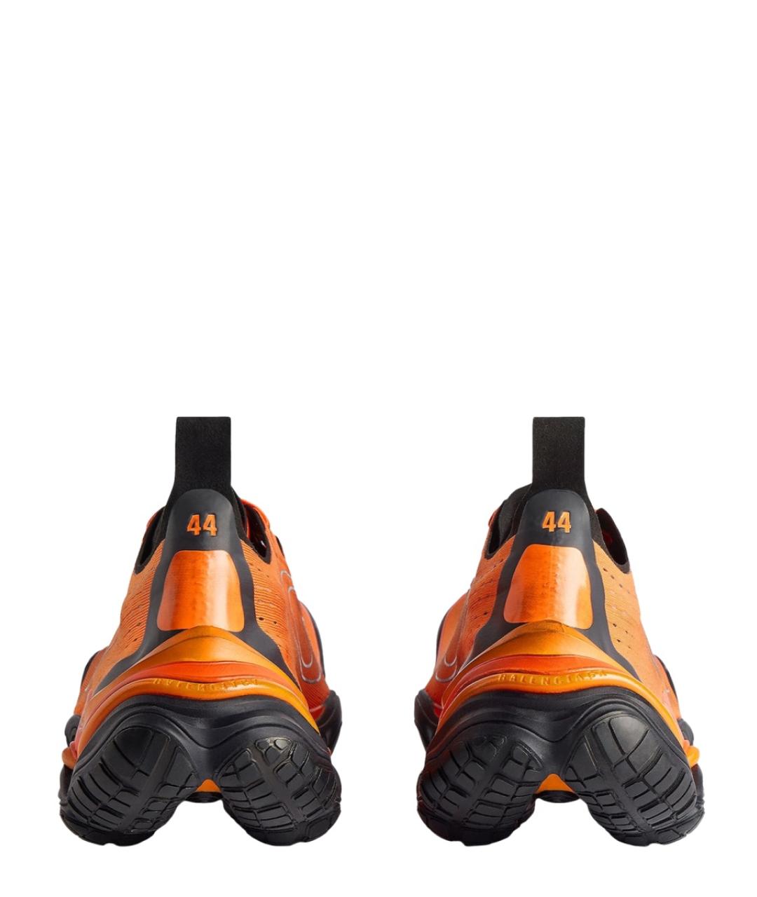BALENCIAGA Оранжевое синтетические низкие кроссовки / кеды, фото 5