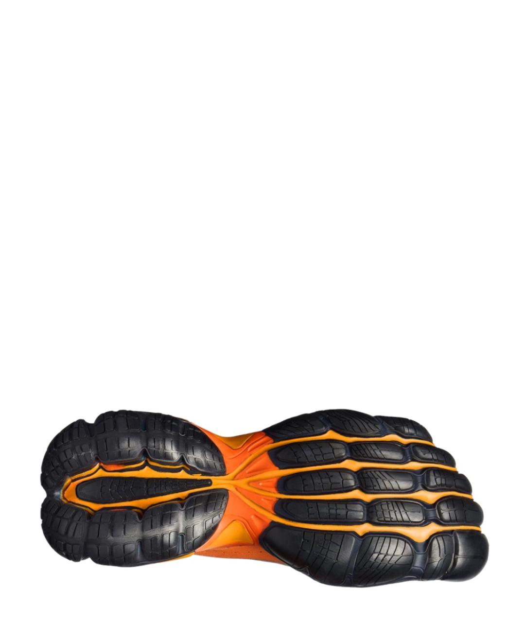 BALENCIAGA Оранжевое синтетические низкие кроссовки / кеды, фото 4