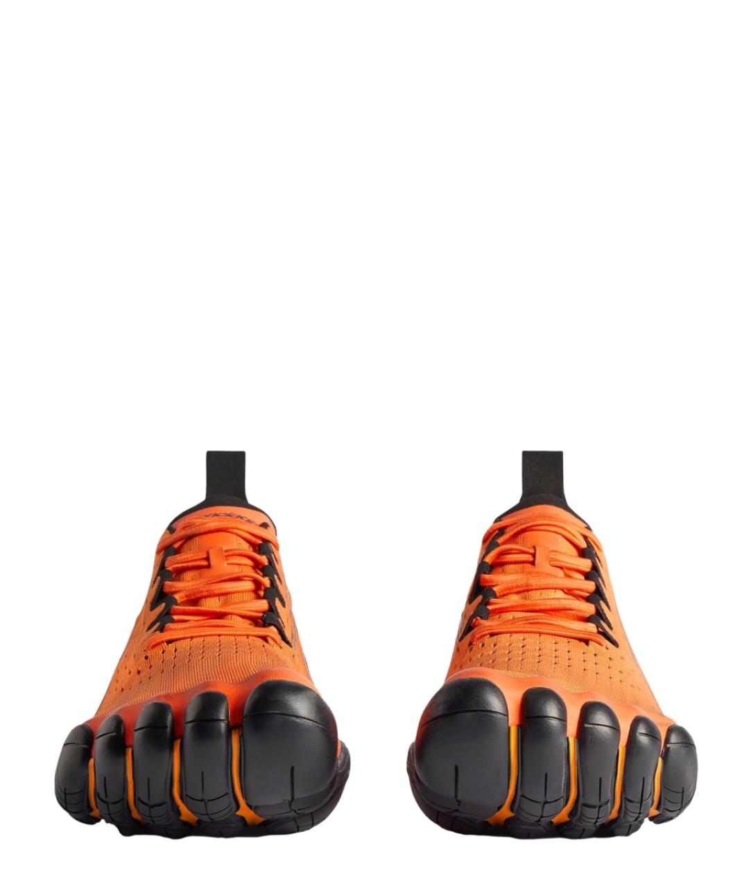 BALENCIAGA Оранжевое синтетические низкие кроссовки / кеды, фото 3