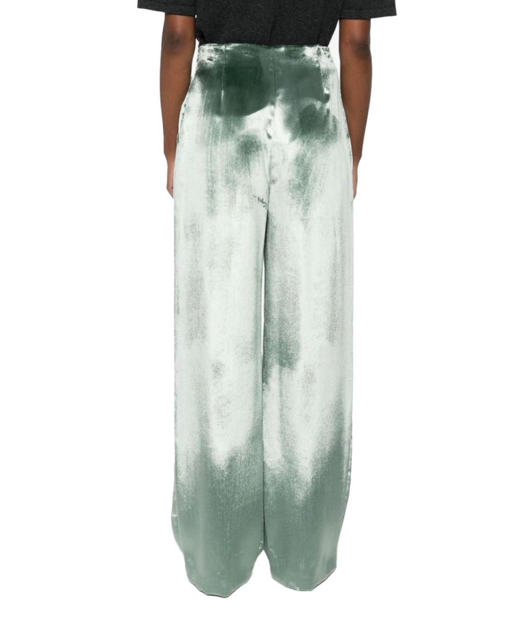 ALBERTA FERRETTI Мульти вискозные прямые брюки, фото 3