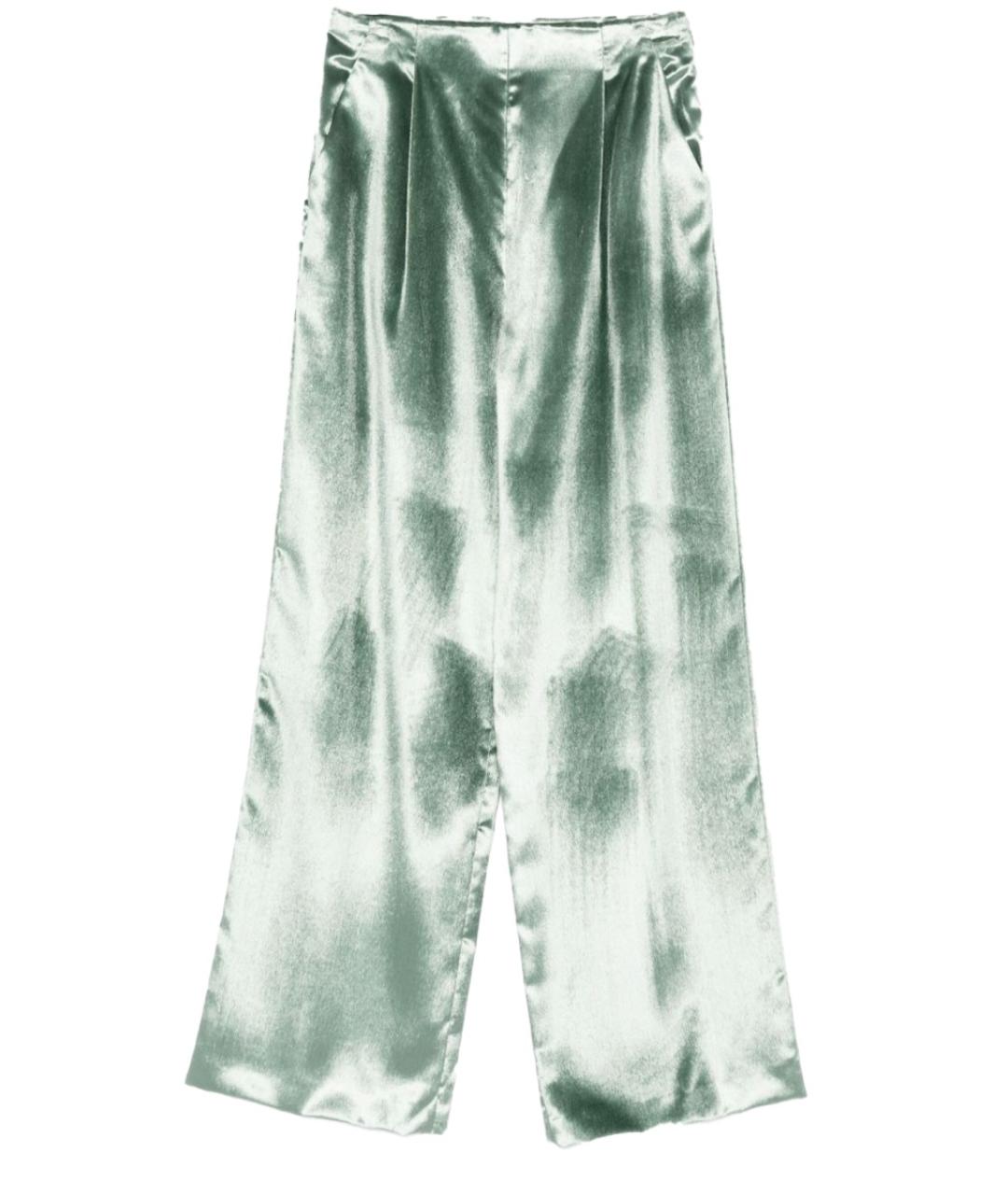 ALBERTA FERRETTI Мульти вискозные прямые брюки, фото 1