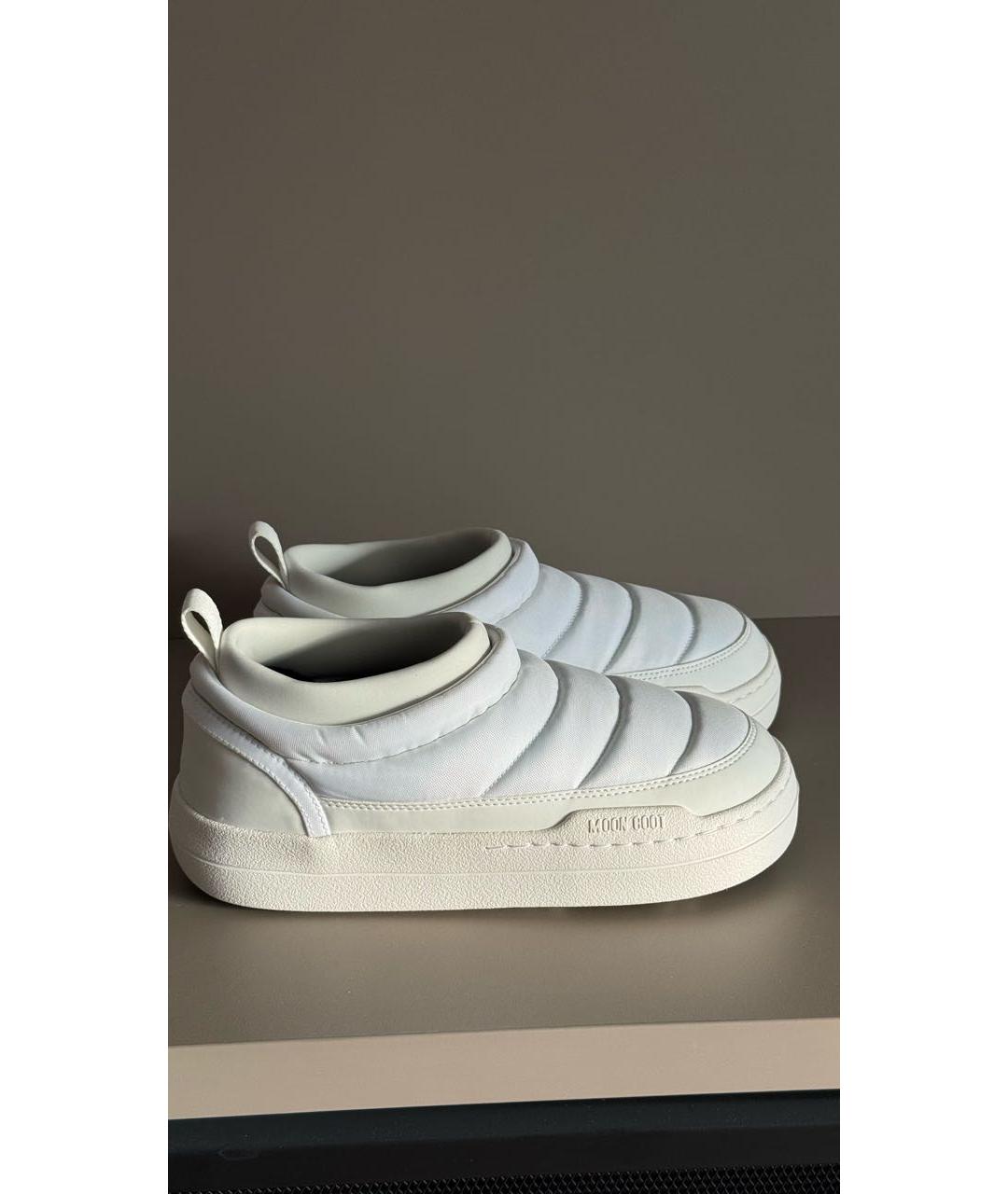 MOON BOOT Белые синтетические ботинки, фото 6