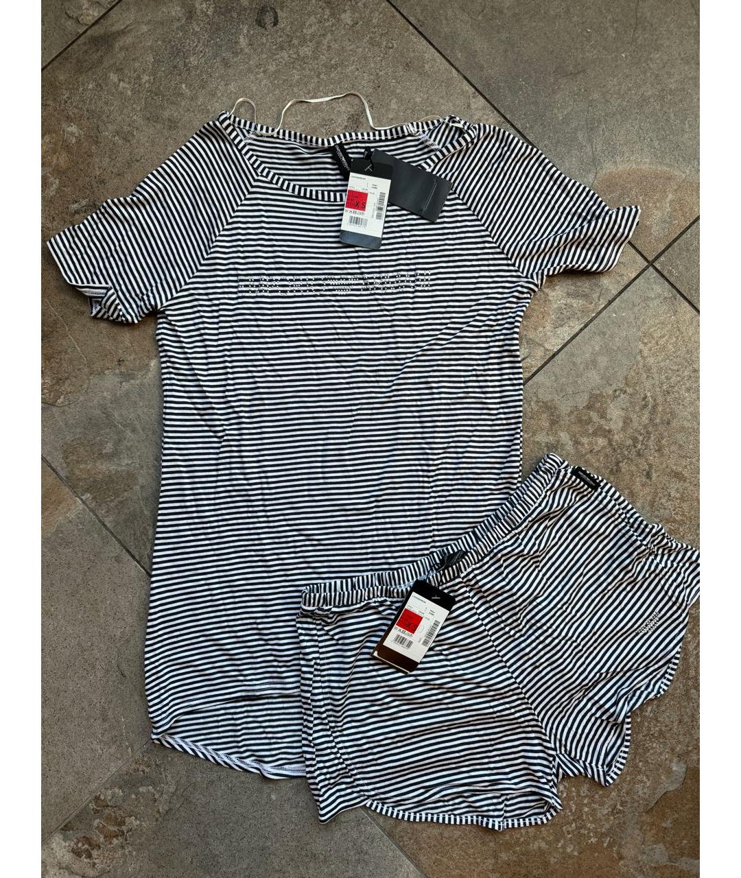 EMPORIO ARMANI Мульти вискозная пижама, фото 2