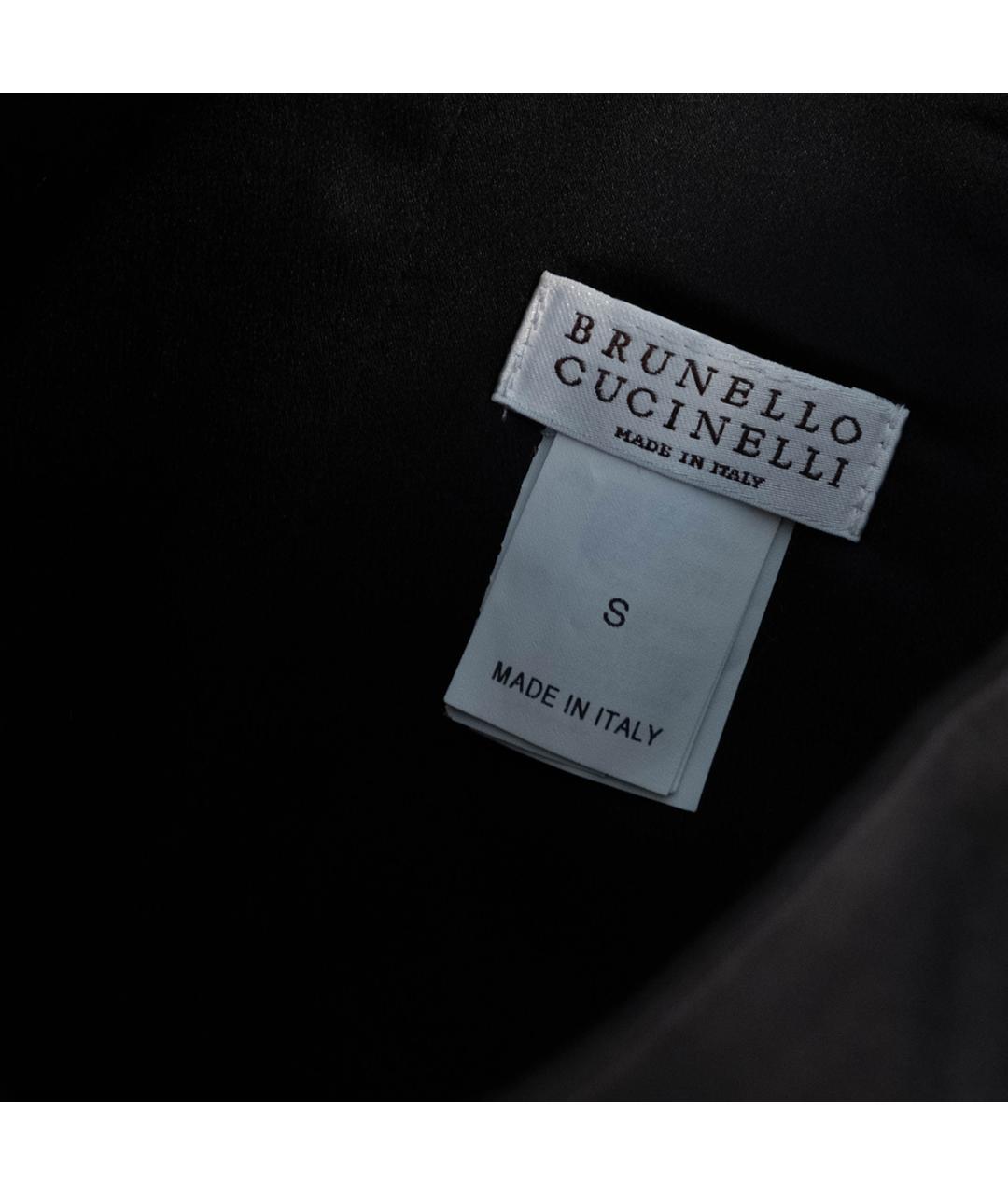 BRUNELLO CUCINELLI Черный ремень, фото 3