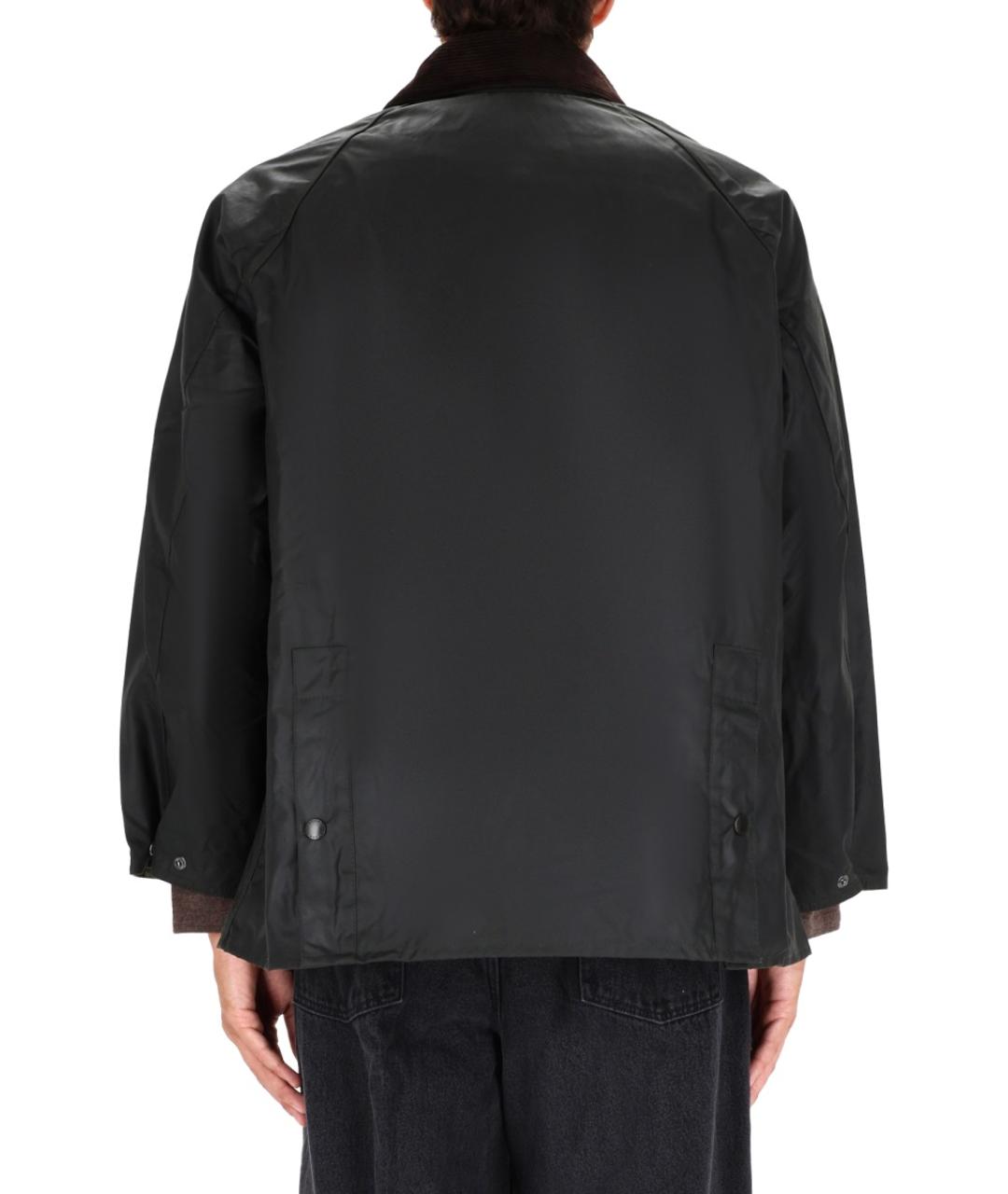 BARBOUR Черная хлопковая куртка, фото 3