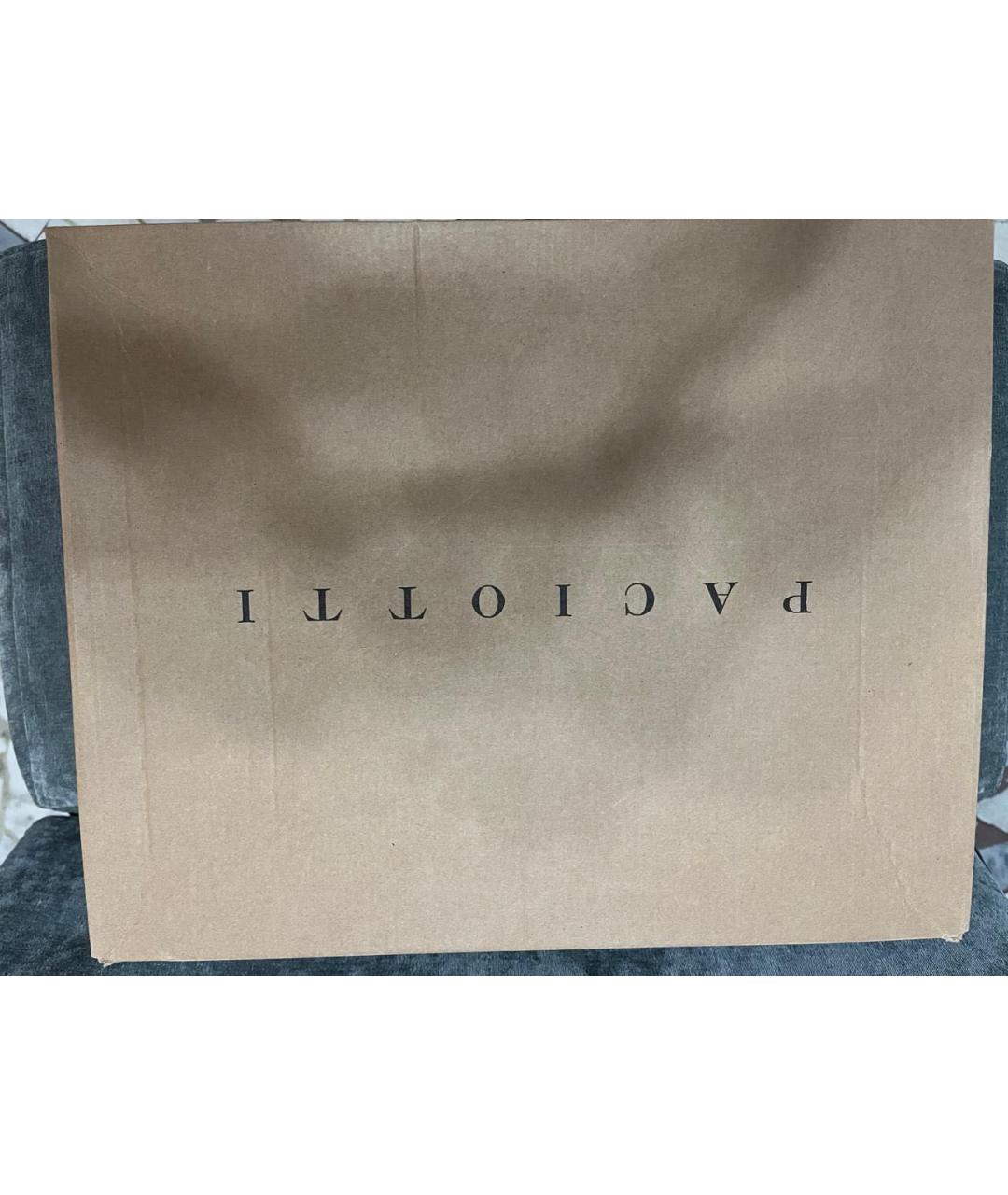 CESARE PACIOTTI Темно-синие замшевые низкие кроссовки / кеды, фото 6