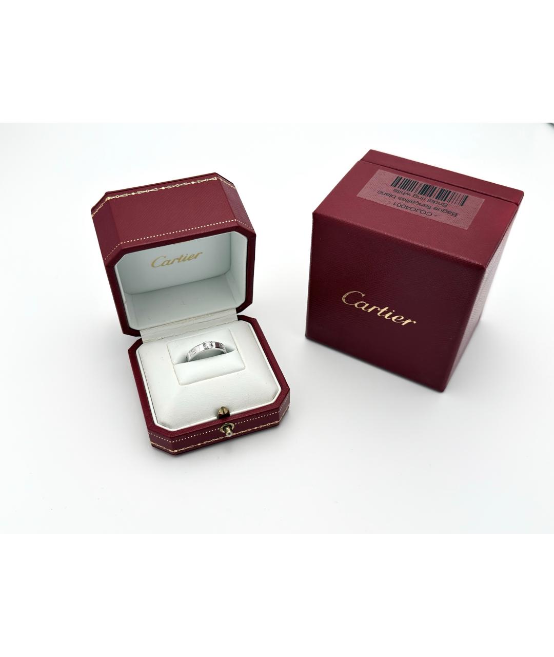 CARTIER Серебряное кольцо из белого золота, фото 2