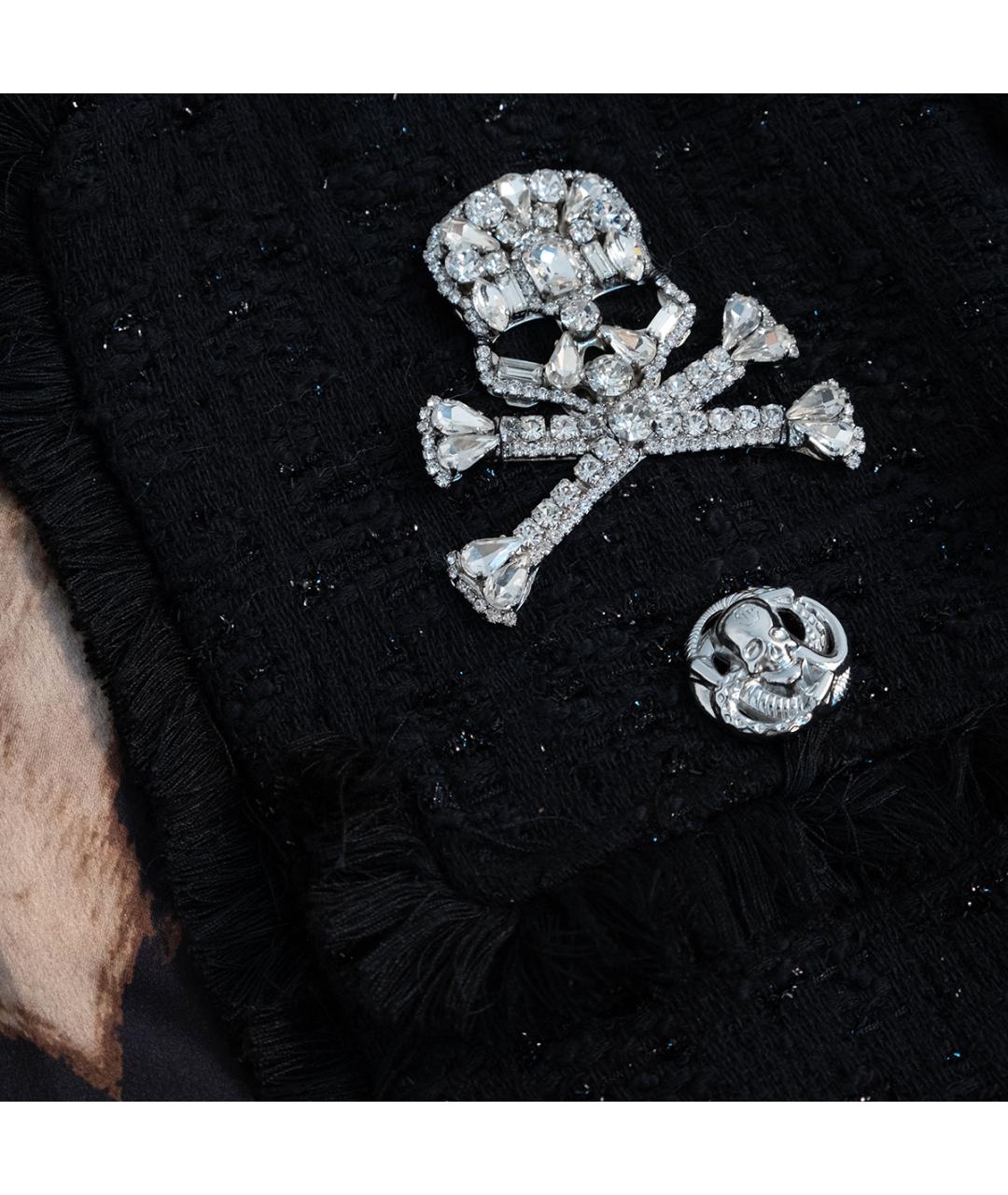 PHILIPP PLEIN Черное пальто, фото 4