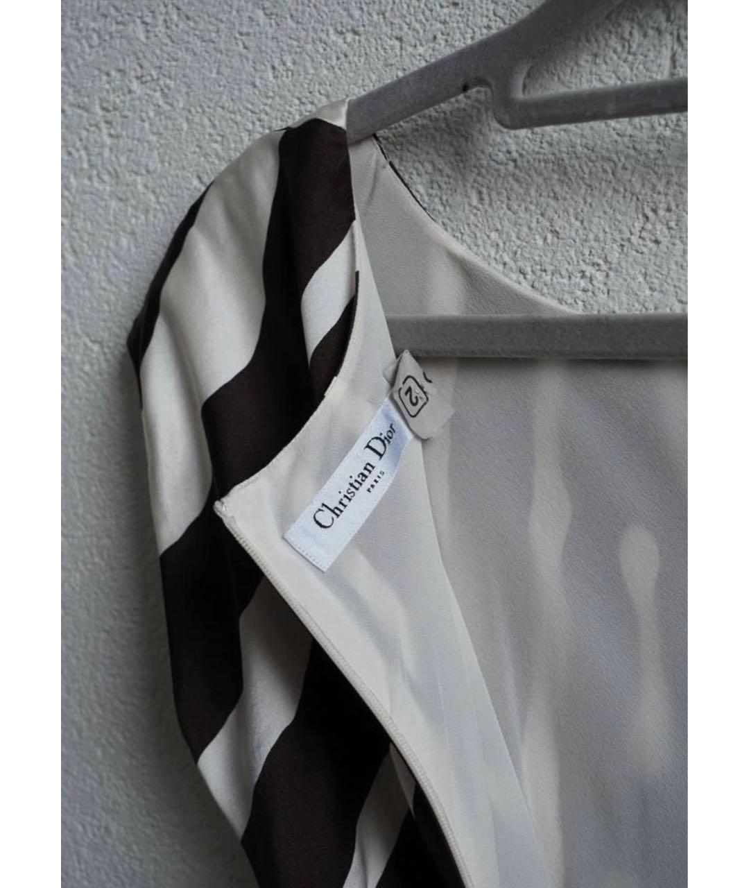 CHRISTIAN DIOR Шелковое повседневное платье, фото 3