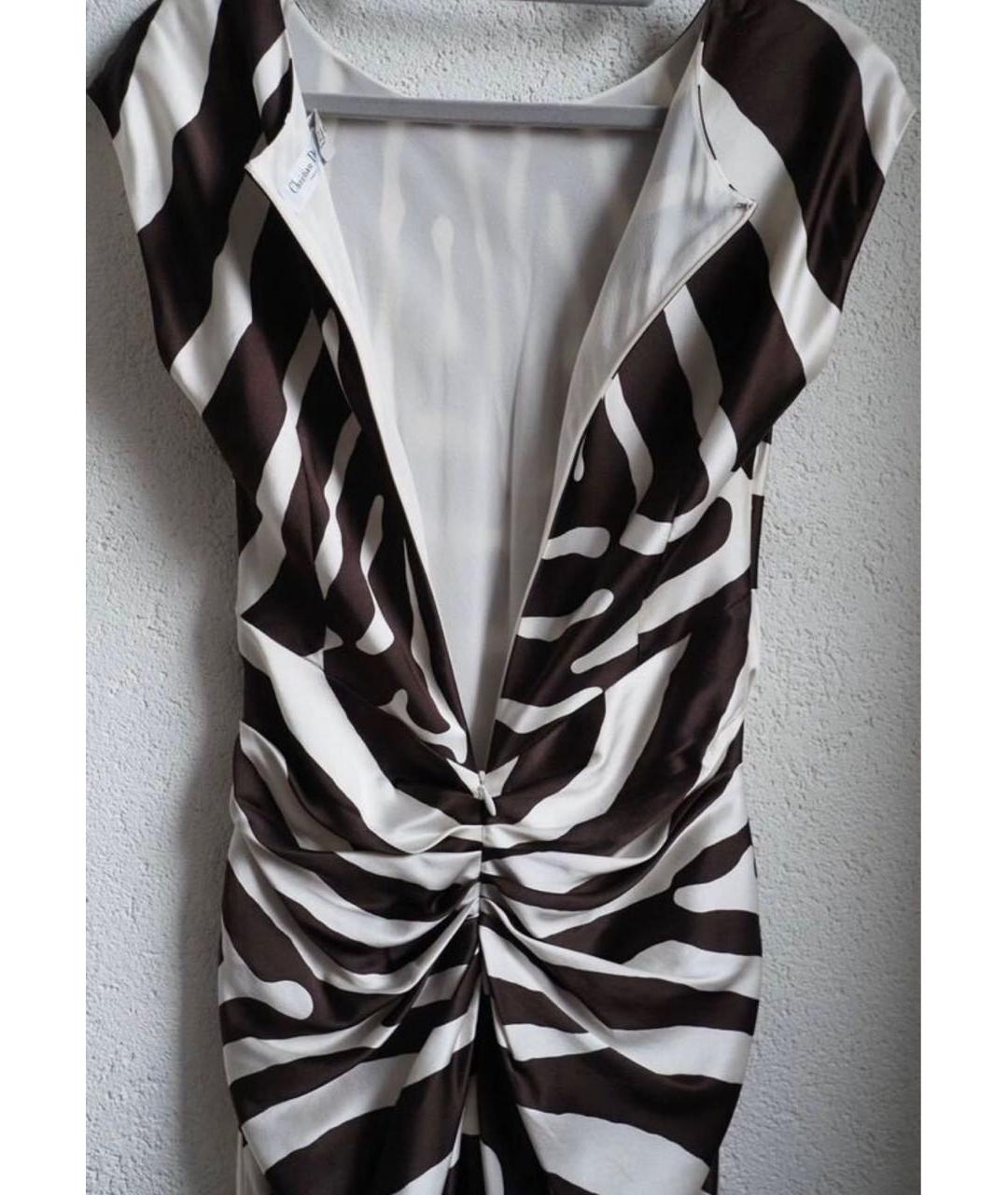 CHRISTIAN DIOR Шелковое повседневное платье, фото 2