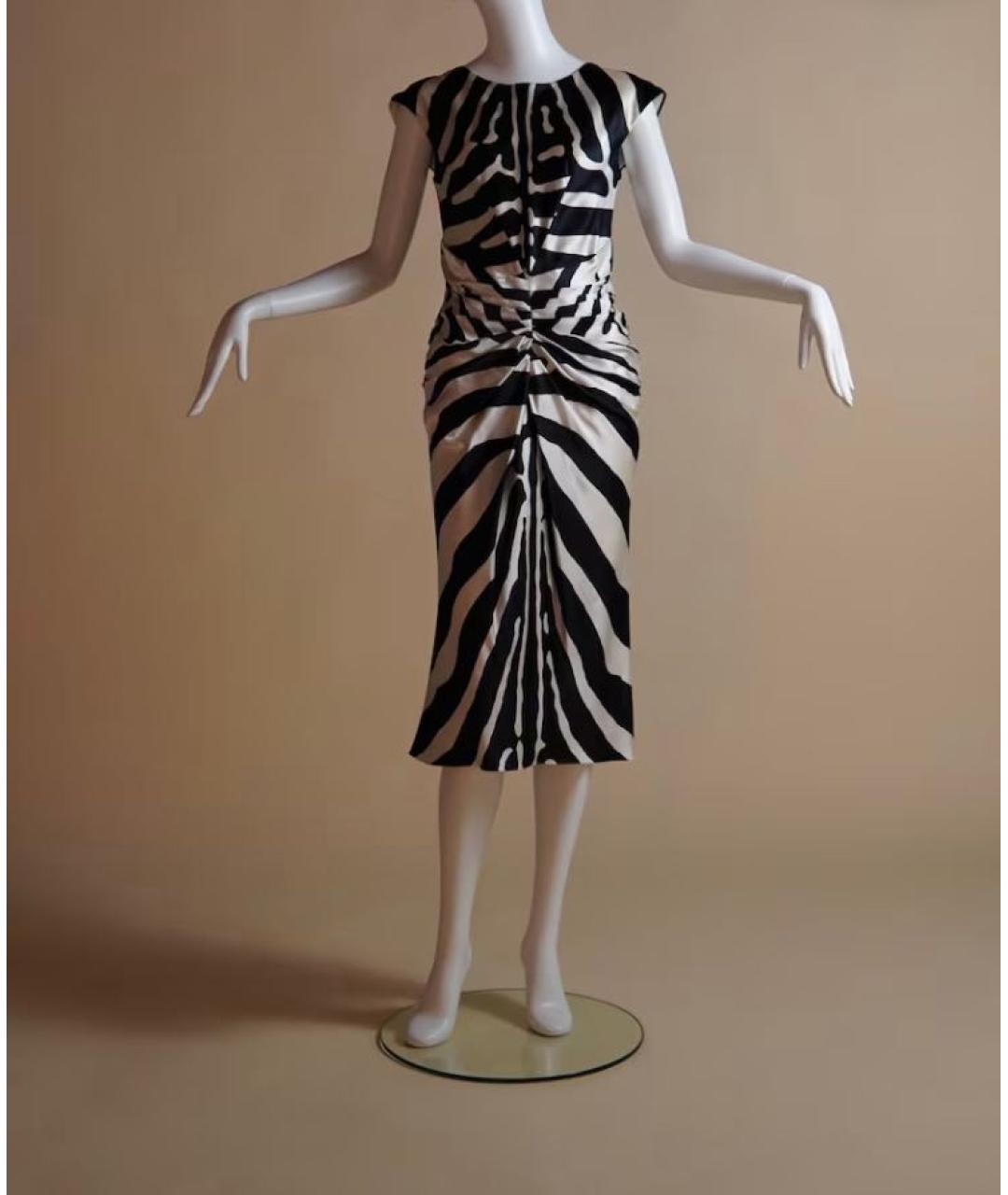 CHRISTIAN DIOR Шелковое повседневное платье, фото 8