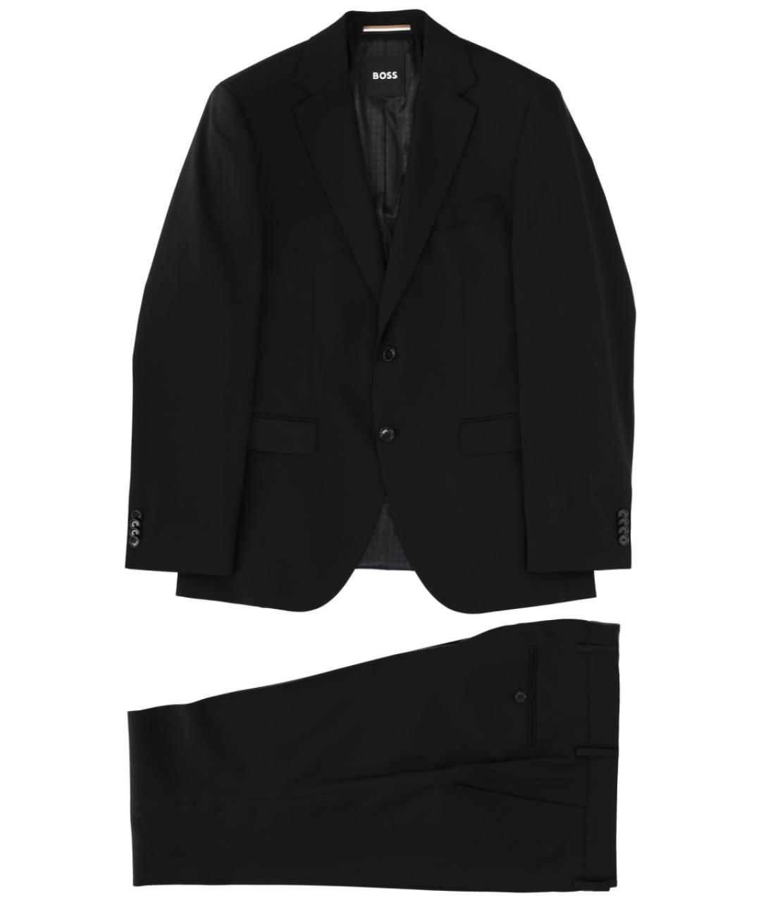HUGO BOSS Черный классический костюм, фото 1