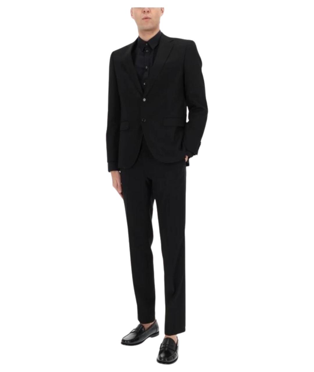HUGO BOSS Черный классический костюм, фото 3