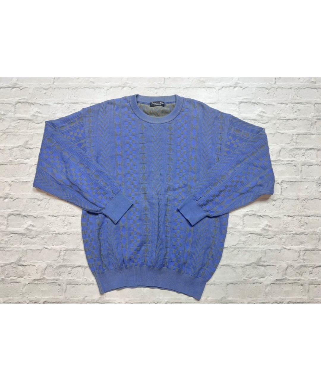 CHRISTIAN DIOR Мульти хлопковый джемпер / свитер, фото 9