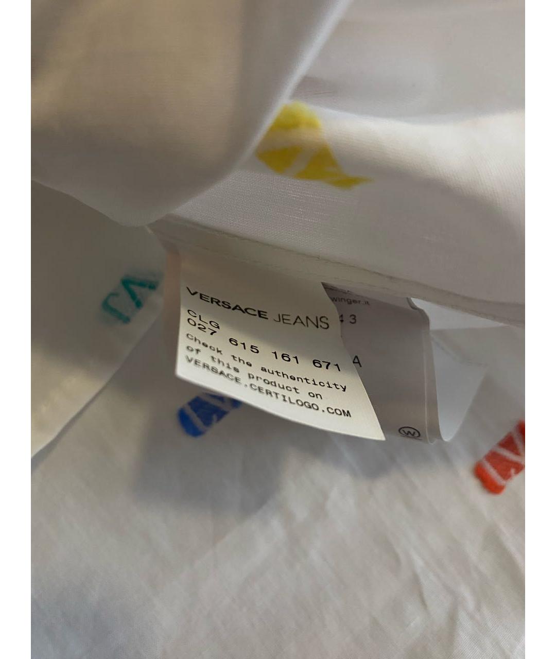 VERSACE JEANS COUTURE Хлопковая кэжуал рубашка, фото 5