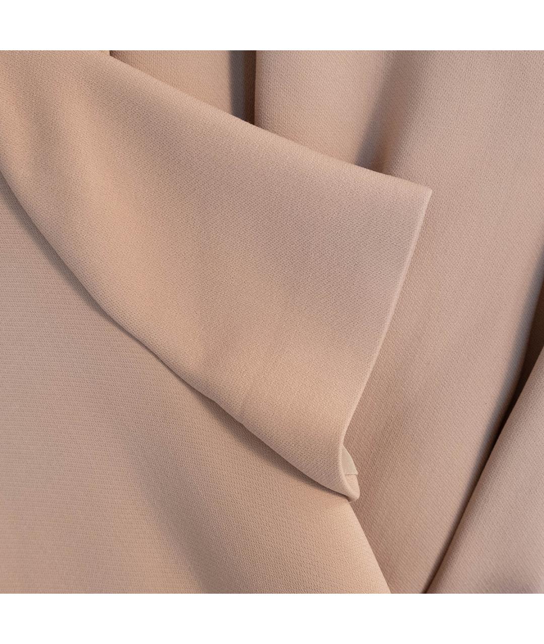 CHRISTIAN DIOR Розовое шерстяное повседневное платье, фото 4