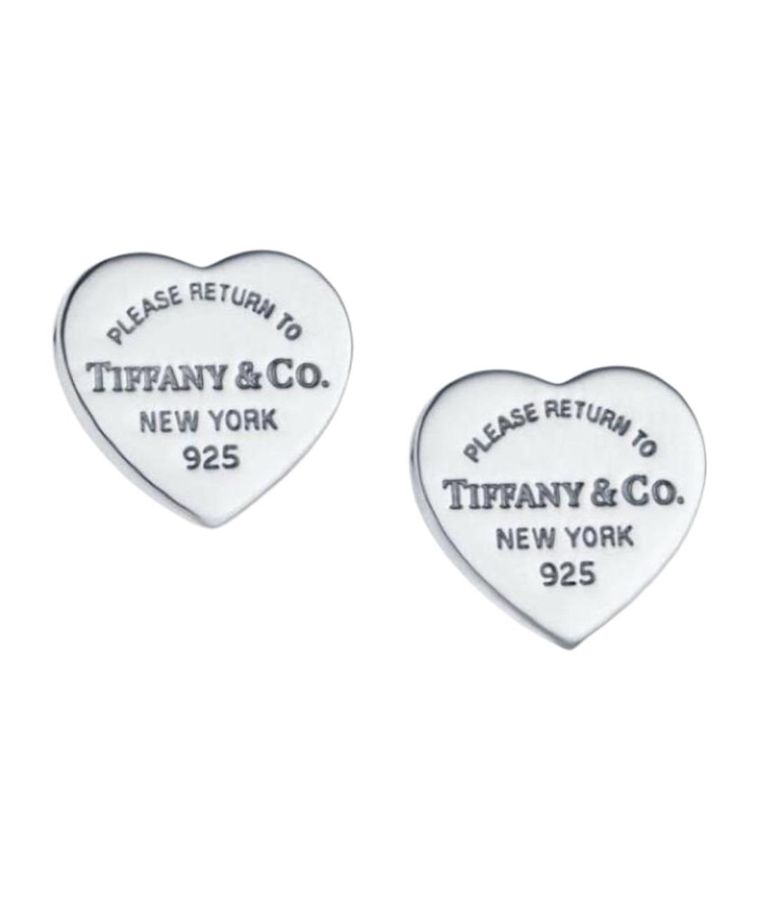 TIFFANY&CO Серебряные серебряные серьги, фото 1