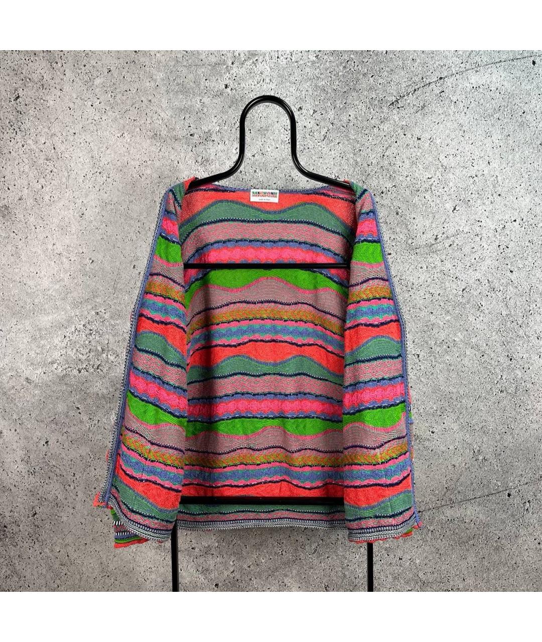 MISSONI Мульти шерстяной кардиган, фото 3