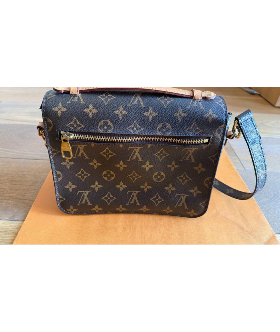 LOUIS VUITTON Коричневая сумка через плечо, фото 8