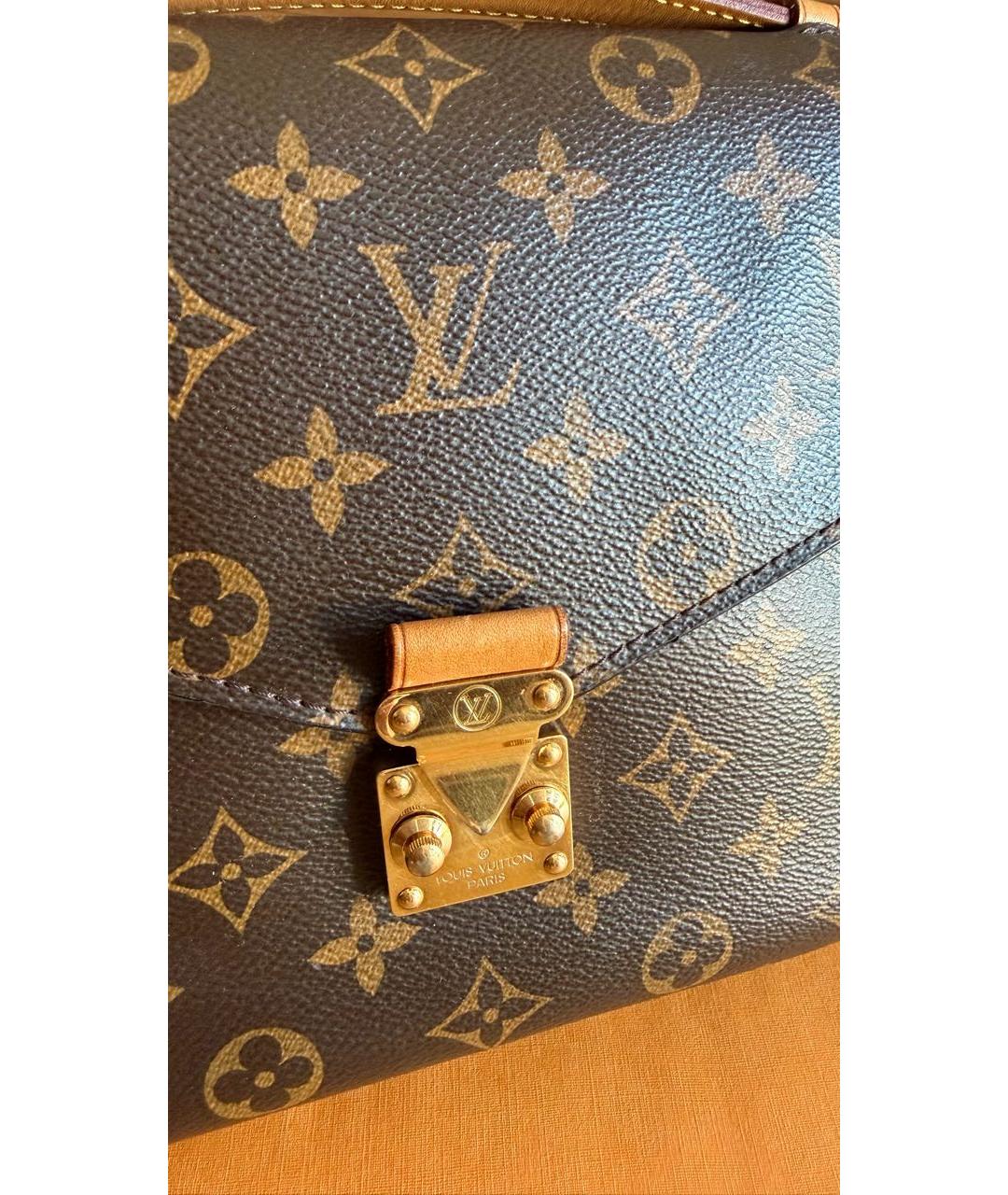 LOUIS VUITTON Коричневая сумка через плечо, фото 5