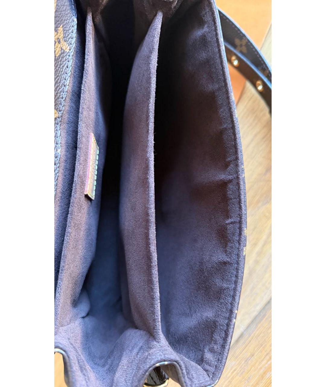 LOUIS VUITTON Коричневая сумка через плечо, фото 4