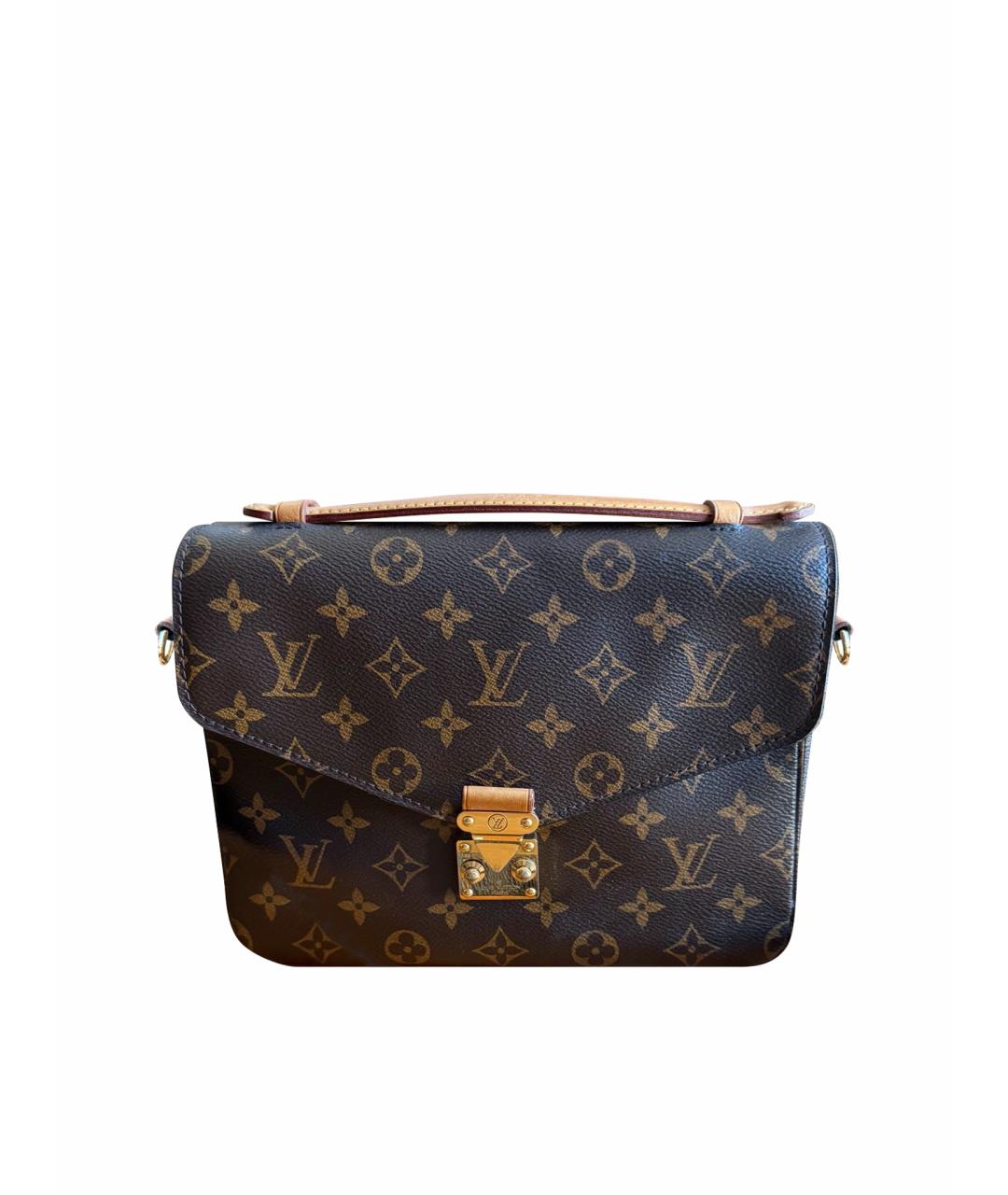 LOUIS VUITTON Коричневая сумка через плечо, фото 1