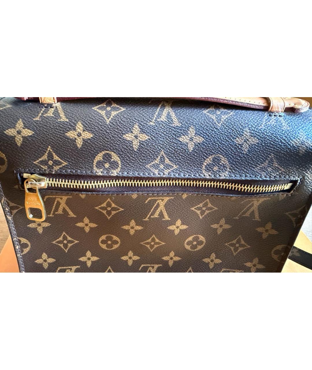 LOUIS VUITTON Коричневая сумка через плечо, фото 6