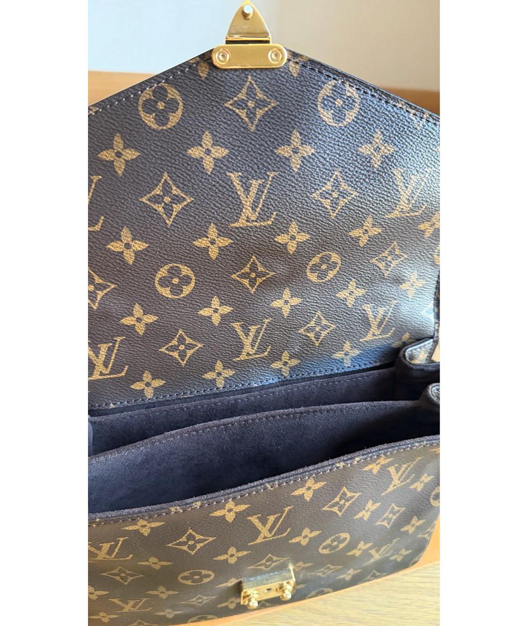 LOUIS VUITTON Коричневая сумка через плечо, фото 7
