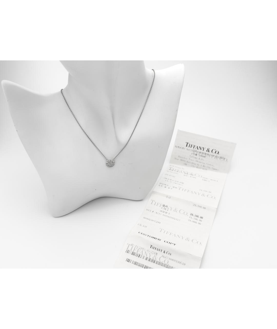 TIFFANY&CO Серебряная подвеска из белого золота, фото 4