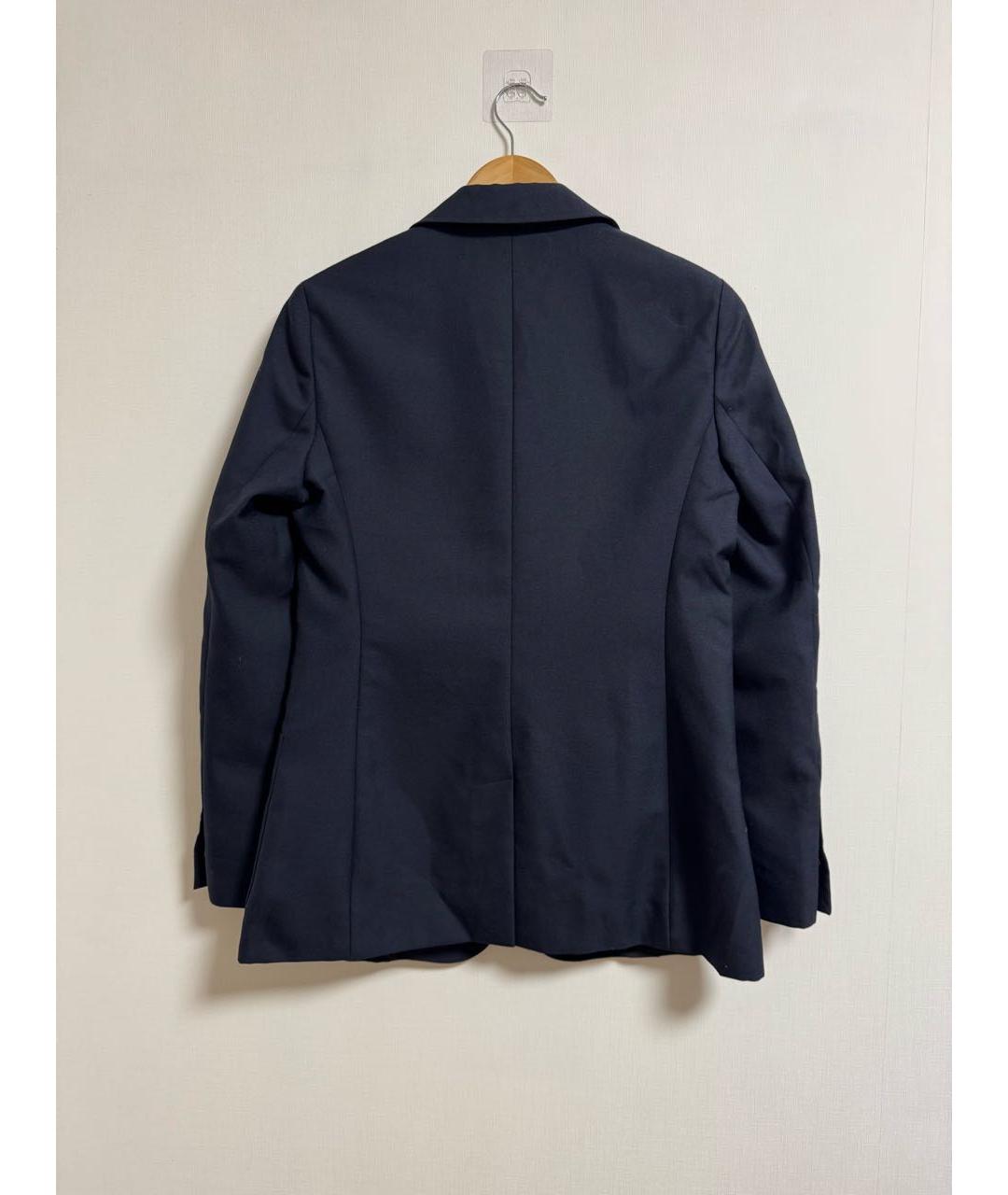 GOLDEN GOOSE DELUXE BRAND Темно-синий шерстяной жакет/пиджак, фото 3