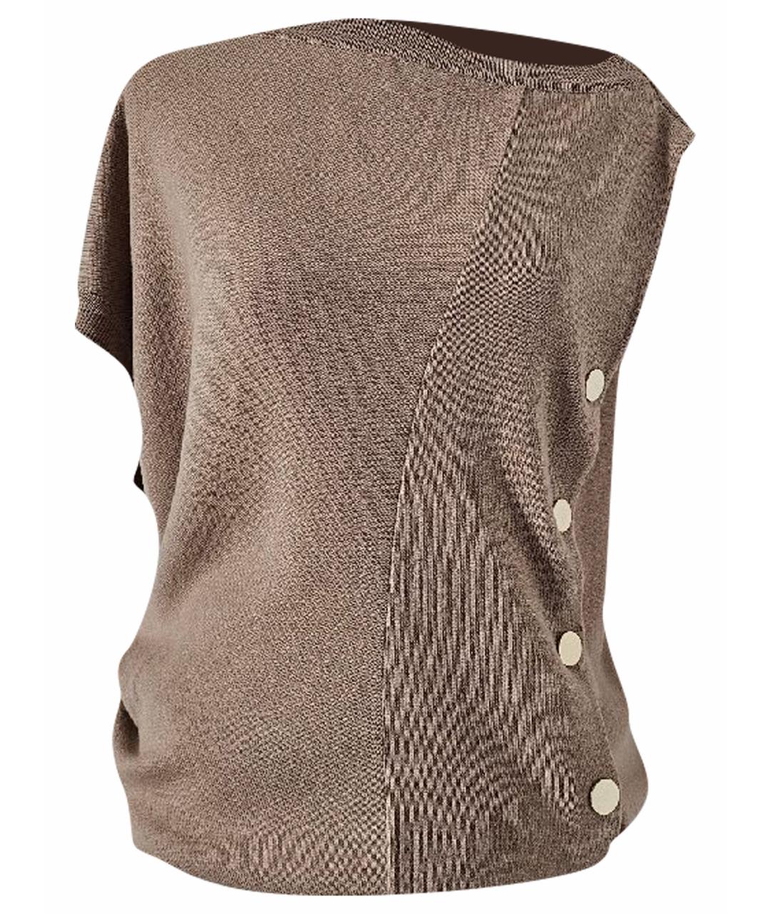 GIVENCHY Бежевый шерстяной джемпер / свитер, фото 1