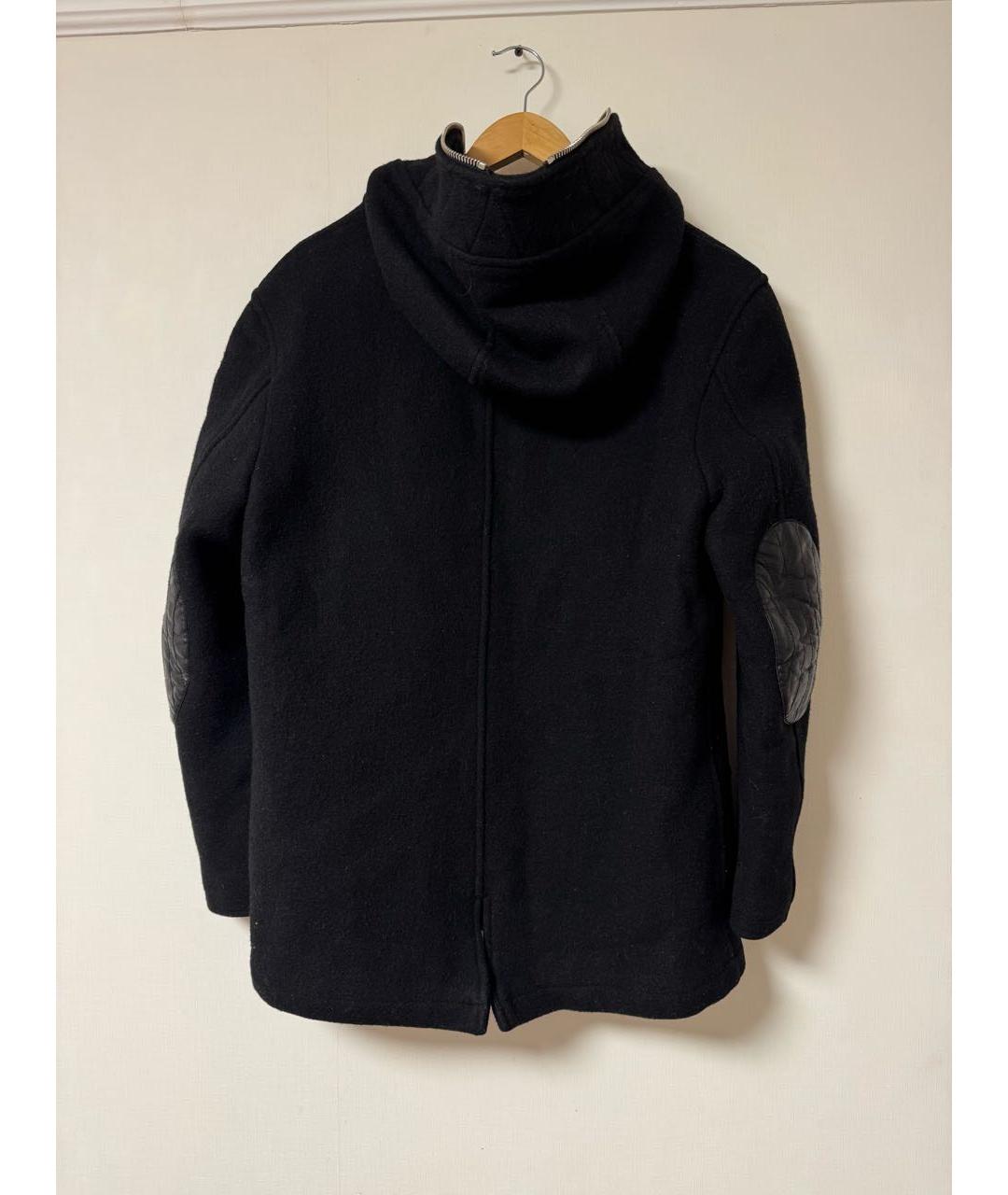 NEIL BARRETT Черная шерстяная куртка, фото 3