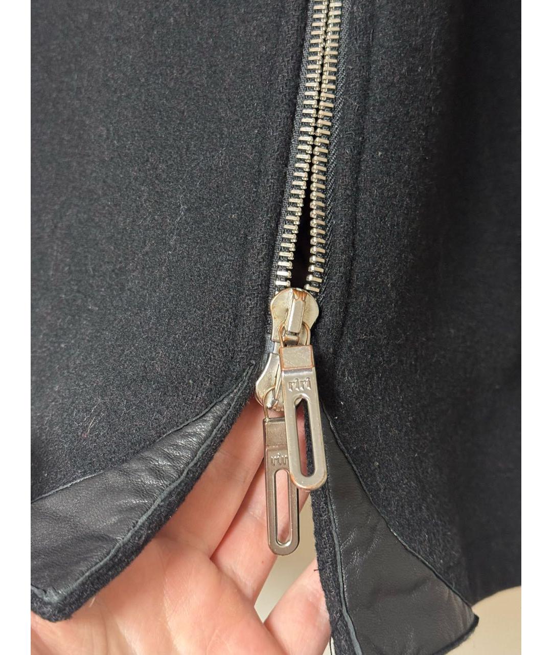 NEIL BARRETT Черная шерстяная куртка, фото 6