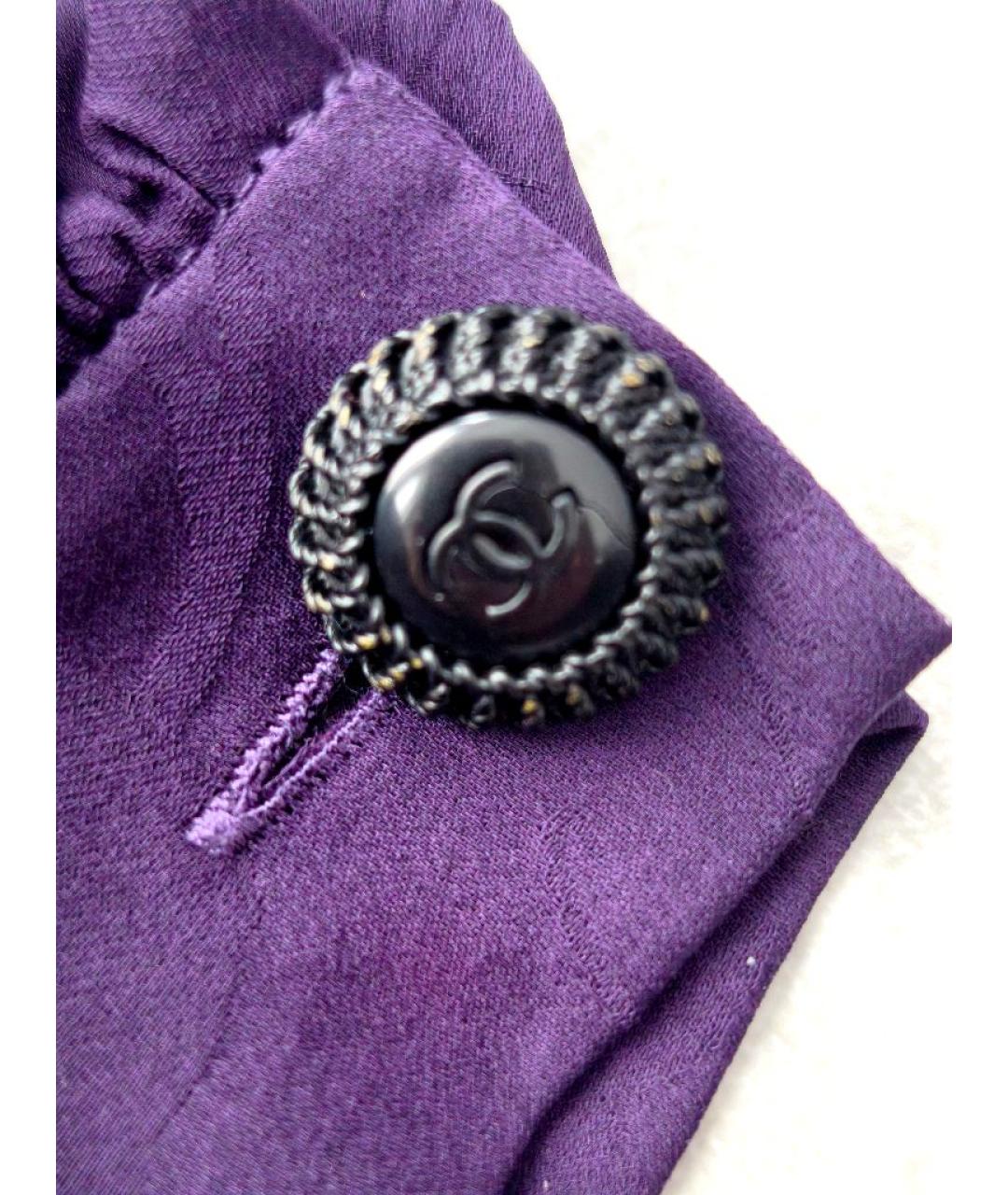 CHANEL Темно-синий шерстяной джемпер / свитер, фото 6