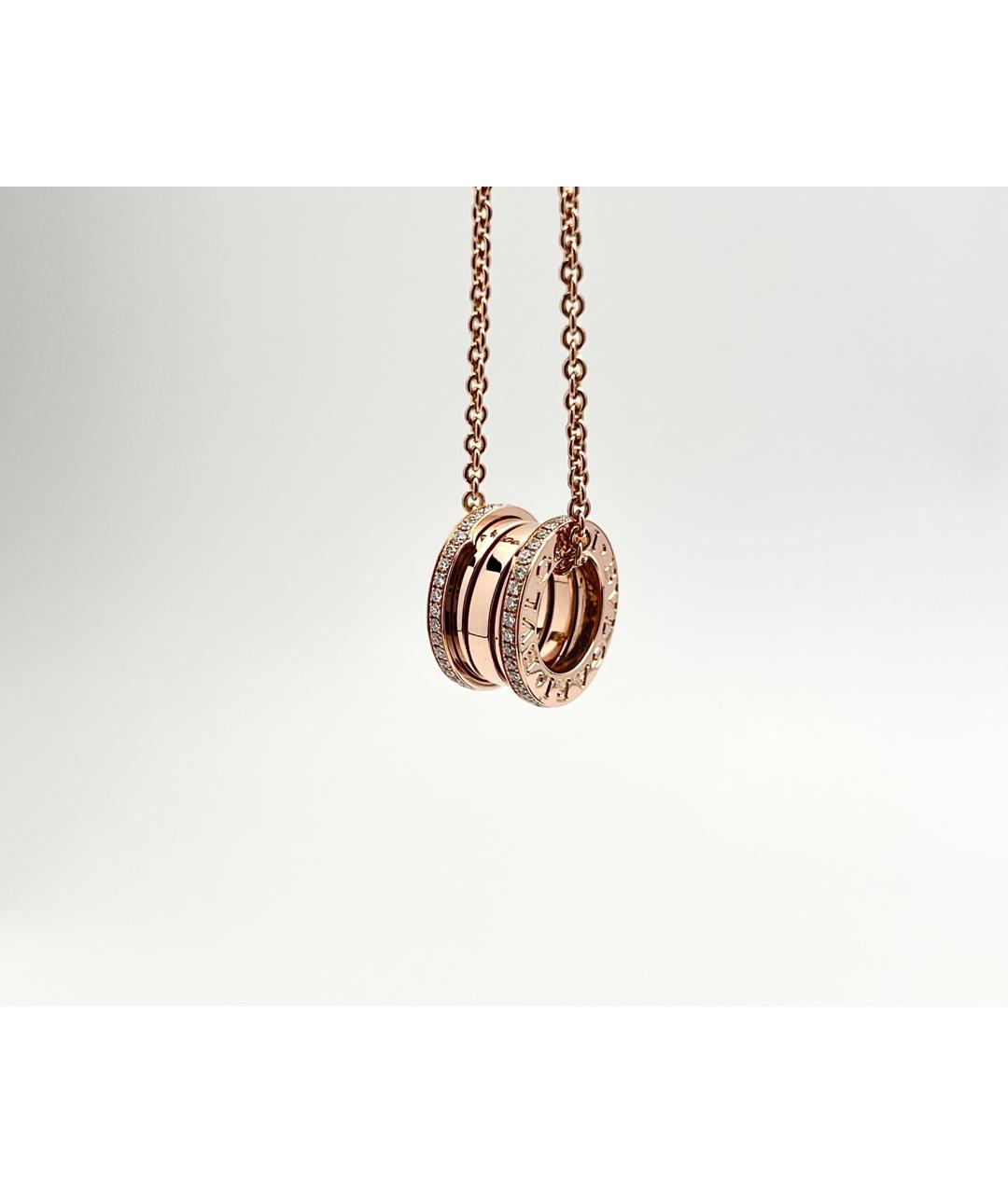 BVLGARI Золотое колье из розового золота, фото 2