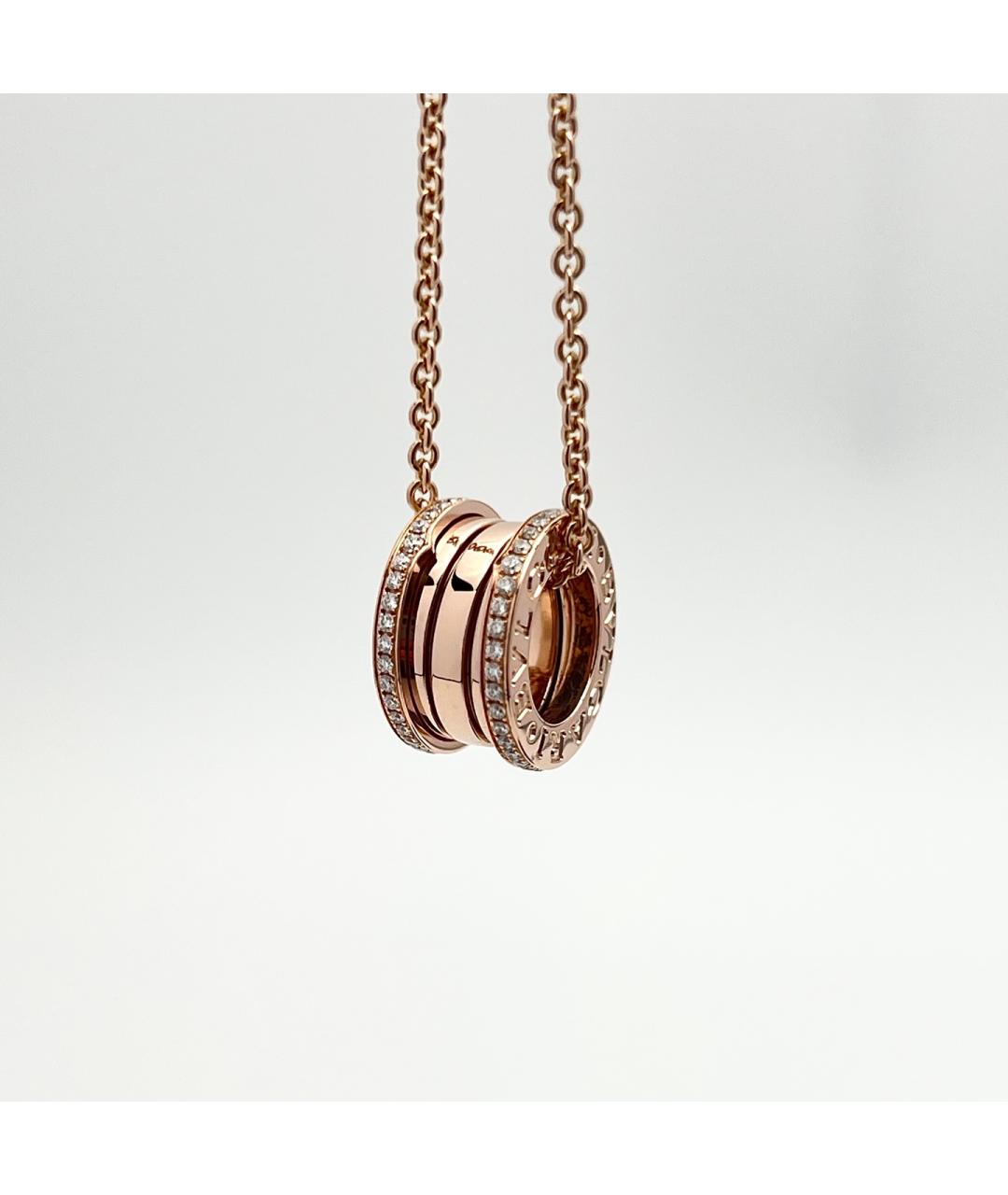 BVLGARI Золотое колье из розового золота, фото 8