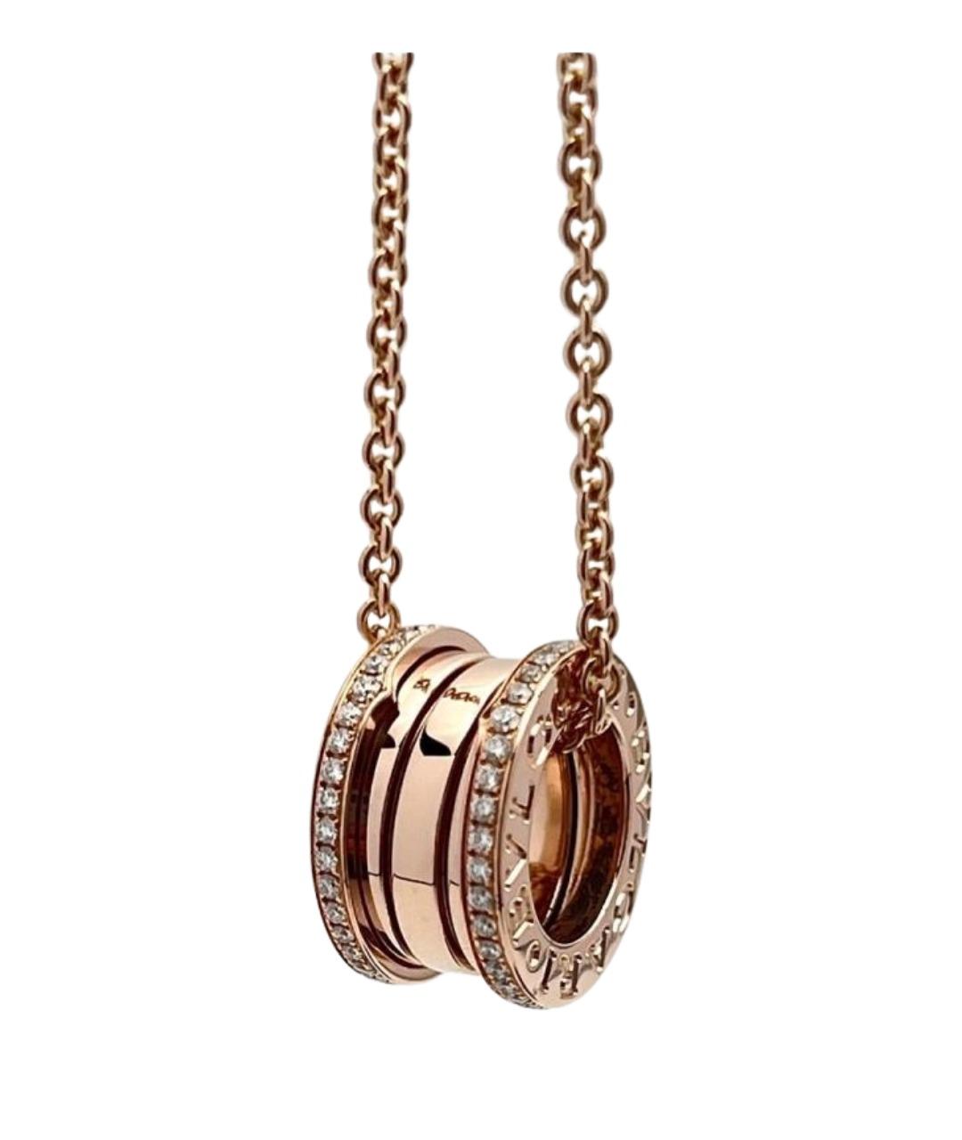 BVLGARI Золотое колье из розового золота, фото 1