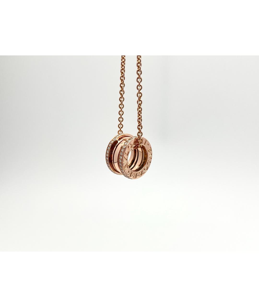 BVLGARI Золотое колье из розового золота, фото 3